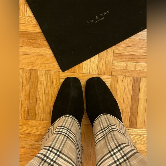 Rag & Bone Black Aslen Suede Boots Size 10 NIB - Picture 12 of 15